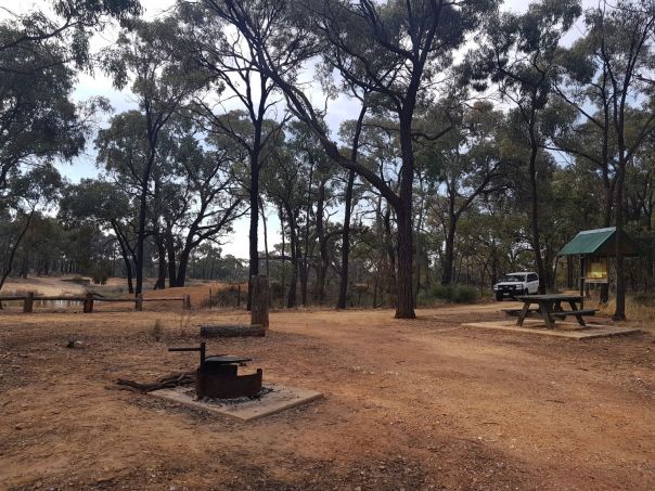 The Basin has a BBQ firepit for you next picnic.