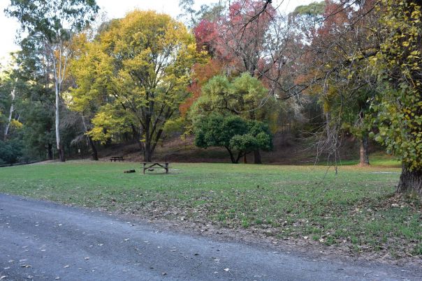 The main campground with lots of space to camp